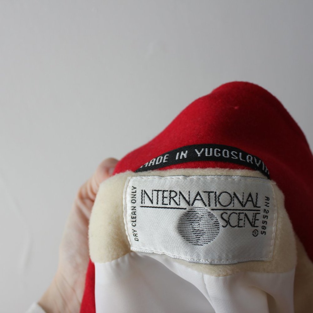 Vintage International Scene Funky Wool Coat - Picture 14 of 15
